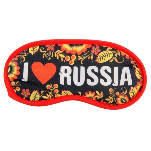 Маска для сна  love Russia 1 шт
