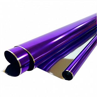 Пленка металл 0,7*7,1м Фиолетовая