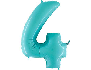 Г ЦИФРА 4 пастель Blue 102см