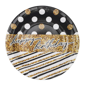 Тарелка Happy Birthday Голливуд 18 см 6 шт