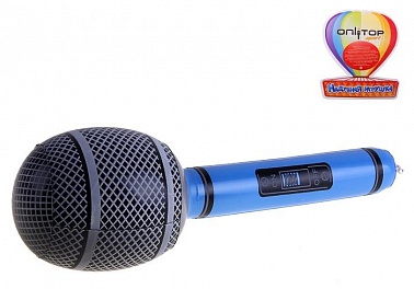 Игрушка надувная Микрофон звук 30 см