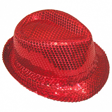 Шляпа Клубная красная 1шт