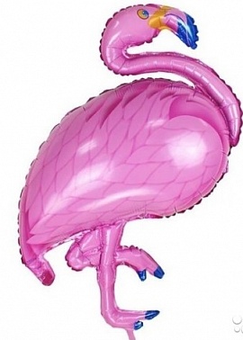 Шар фольга Фигура Фламинго Розовый (FL)