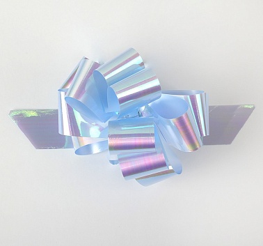 Бант шар, перламутр белый, 3 см