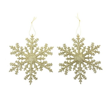 Набор заготовок Снежинки 6см 6шт