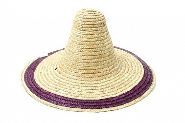 Шляпа Самбреро два цвета 1 шт