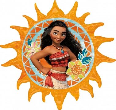 Шар фольга фигура Моана Солнце (AN)