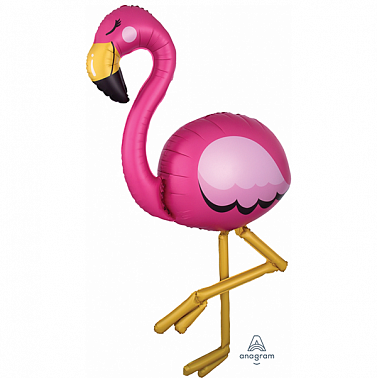 Шар ходячий Фламинго розовый (AN)