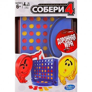 Игра дорожная Собери 4 1 шт