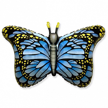 Шар фигура Бабочка голубые крылья (FM)