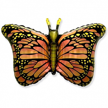 Шар фигура Бабочка оранжевые крылья (FM)