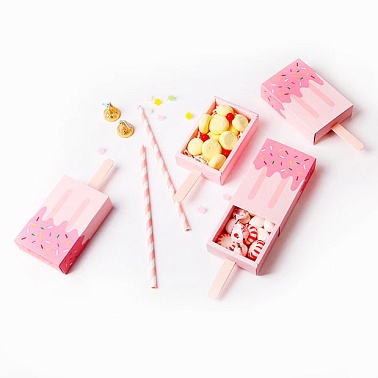 Коробка складная Эскимо МИКС