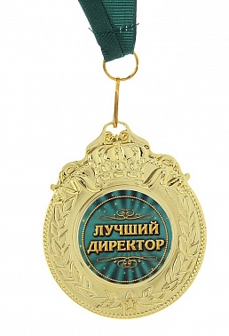 Медаль Лучший директор 6*7 см