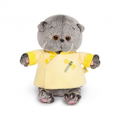 Мягкая игрушка "Басик Baby" в желтой рубашечке 20 см ВB-035