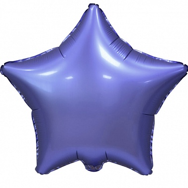 К Шар (18"/46 см) Звезда Фиолетовый Сатин