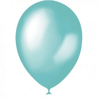 Шар М 12"/639 Металлик Aqua Blue 100 шт